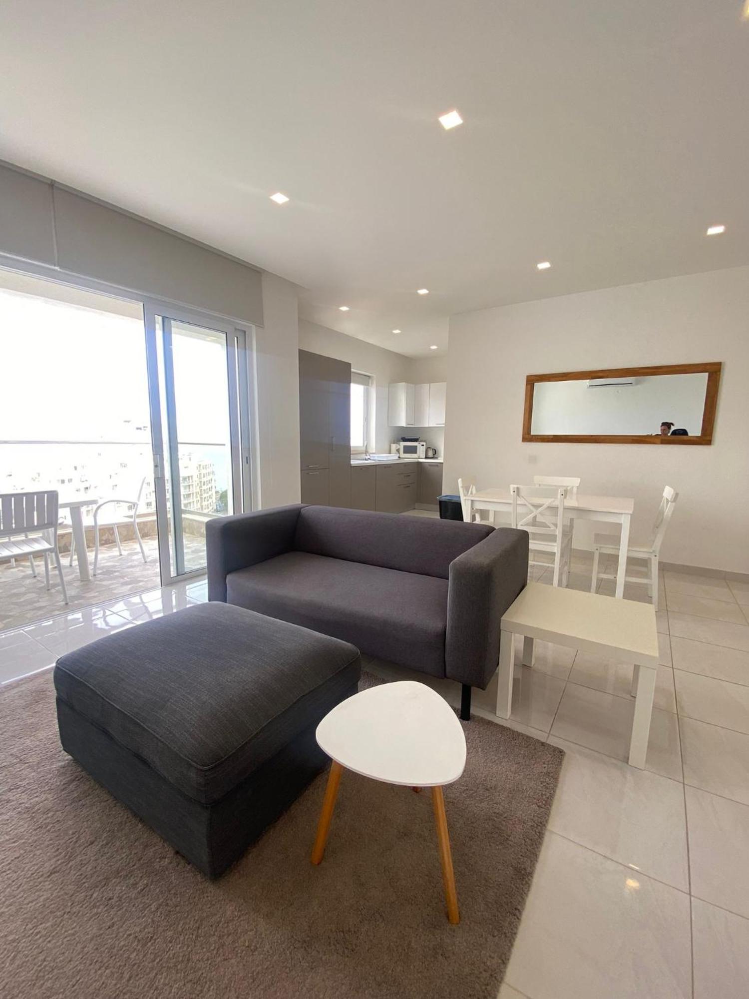 Spectacular Distant Seaview Apt Sliema Esterno foto