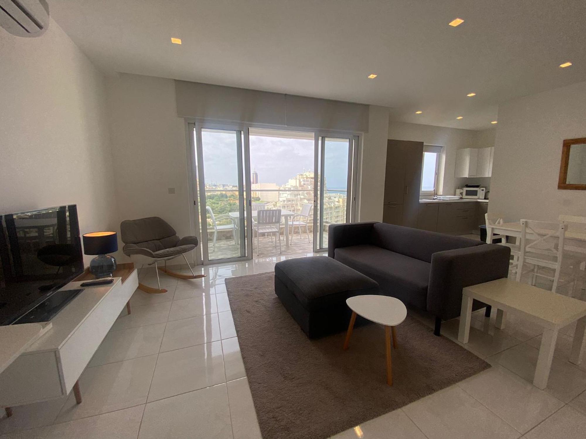 Spectacular Distant Seaview Apt Sliema Esterno foto